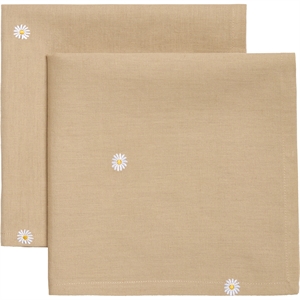 Decotique Daisy-lautasliinasetti, 2 kpl, beige