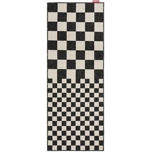 Fatboy Carpretty Catwalk Square Affair -matto 80x200 cm Antrasiitti/kerma