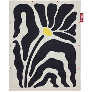 Fatboy Flying -matto 140x180 Cm, Botanic Cream/Musta