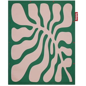 Fatboy Flying Carpet -matto 140x180 Cm, Yrttivihreä/oranssi