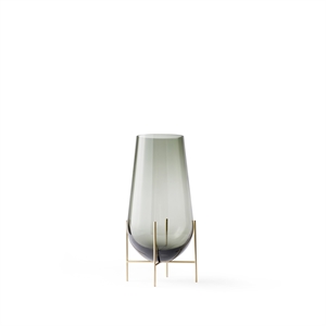 Audo Echasse Vase Small Burnt/Brushed Brass