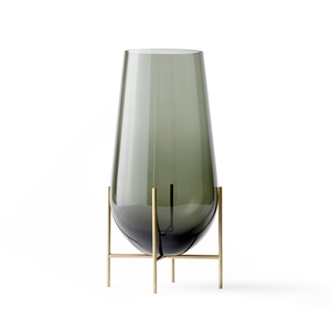 Audo Echasse Vase Large Burnt/Brushed Brass