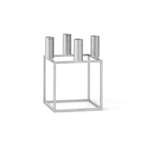 Audo Cube 4 Candlestick Zinc