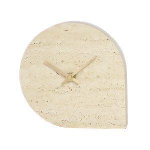 AYTM STILLA Clock Travertine