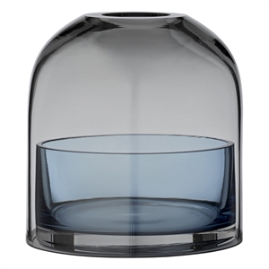 AYTM TOTA Lantern for Tealight Black/ Dark Blue