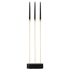 AYTM GRASIL Floor Candlestick Black/ Gold