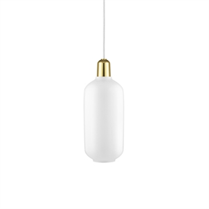 Normann Copenhagen Amp Pendant Big White/Brass