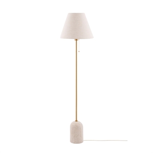 Globen Lighting Gino -lattiavalaisin, beige