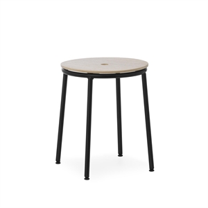 Normann Copenhagen Circa Stool musta/tammi