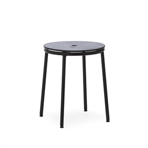 Normann Copenhagen Circa Stool musta/musta tammi