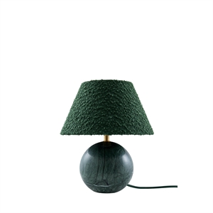 Globen Lighting Castello -pöytävalaisin 24, Tummanvihreä, Marmori