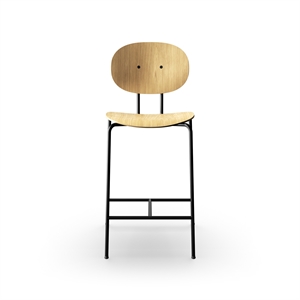 Sibast Furniture Piet Hein Barstool Black In Oak