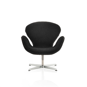 Fritz Hansen Miniature Swan Armchair Black