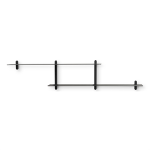 Gejst Nivo Shelf H Black Ash/Black