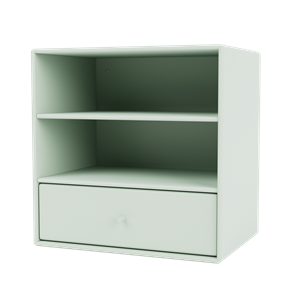 Montana Mini 1005 Bookcase w. Drawer Mist