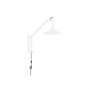 FDB Furniture U18 Hasle -seinävalaisin, Oyster White