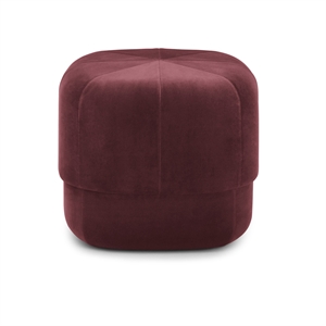 Normann Copenhagen Circus Pouf Small Dark Red