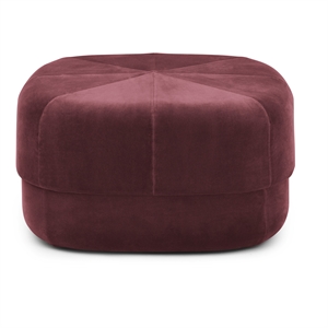 Normann Copenhagen Circus Pouf Suuri tummanpunainen