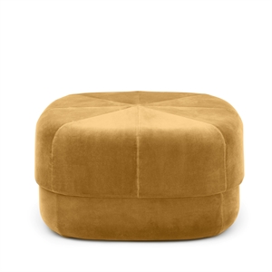 Normann Copenhagen Circus Pouf Suuri keltainen