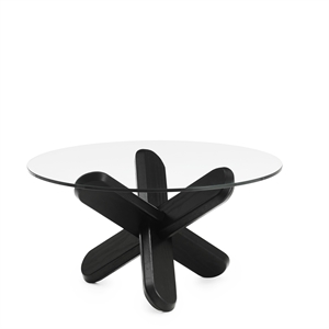 Normann Copenhagen Ding Table Glass/Black