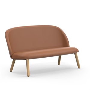 Normann Copenhagen Ace Sofa Oak/Brandy Leather