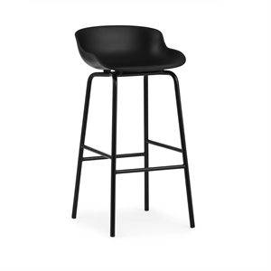 Normann Copenhagen Hyg Bar Stool H75 Black