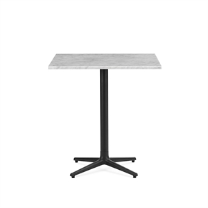 Normann Copenhagen Allez Café Pöytä 4L 70 x 70 cm Marmori Valkoinen