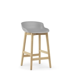 Normann Copenhagen Hyg Bar Stool H65 Oak/Gray