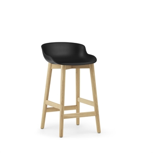 Normann Copenhagen Hyg Barstool H65 tammi/musta