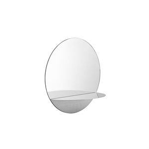 Normann Copenhagen Horizon Mirror Round Steel