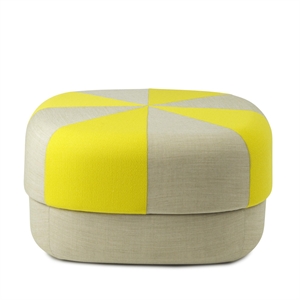 Normann Copenhagen Circus Pouf Duo Large Yellow