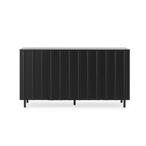 Normann Copenhagen Rib Sideboard Soft Black