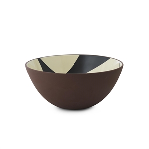 Normann Copenhagen Line Bowl Ø30 musta/kerma