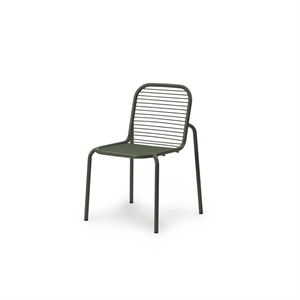 Normann Copenhagen Vig Outdoor Chair Tummanvihreä