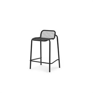 Normann Copenhagen Vig Bar Stool H65 cm Black