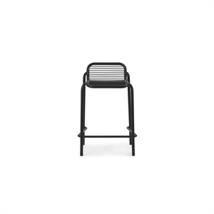 Normann Copenhagen Vig Barstool H65 Black