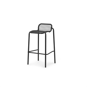 Normann Copenhagen Vig Barstool H75 cm Black