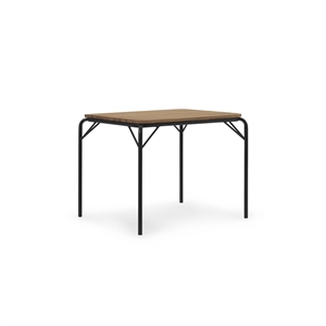 Normann Copenhagen Vig ruokapöytä 90 x 80 cm musta/robinia