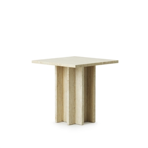 Normann Copenhagen Edge Coffee Table Small Travertine