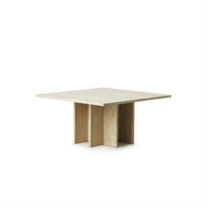 Normann Copenhagen Edge Coffee Table Large Travertine