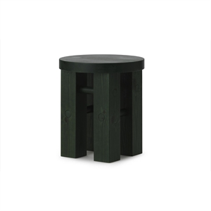 Normann Copenhagen Pine Stool Dark Green