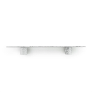 Normann Copenhagen Stone Shelf 120 cm White Marble