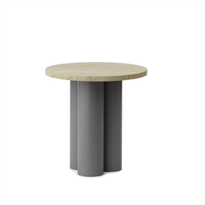 Normann Copenhagen Your Side Table Gray/Travertine Light