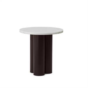 Normann Copenhagen Your Side Table Brown/ White Carrara