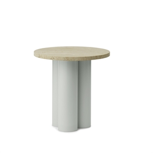 Normann Copenhagen Your Side Table Light Green/Travertine Light