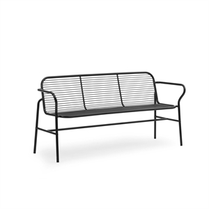 Normann Copenhagen Vig Outdoor Penkki Musta