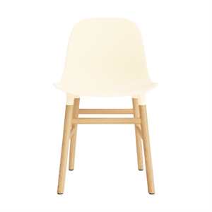 Normann Copenhagen Form Ruokapöydän tuoli Crème/Oak