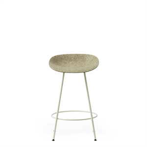 Normann Copenhagen Mat Barstool 65 cm kerma/teräs/merilevä