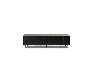 Normann Copenhagen Rib Sideboard Low Soft Black