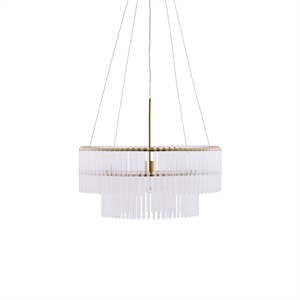 Globen Lighting Hook -riippuvalaisin 60, Kirkas/messinki
